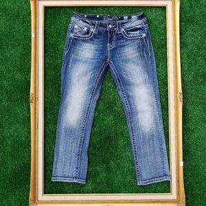 Miss me cropped jeans